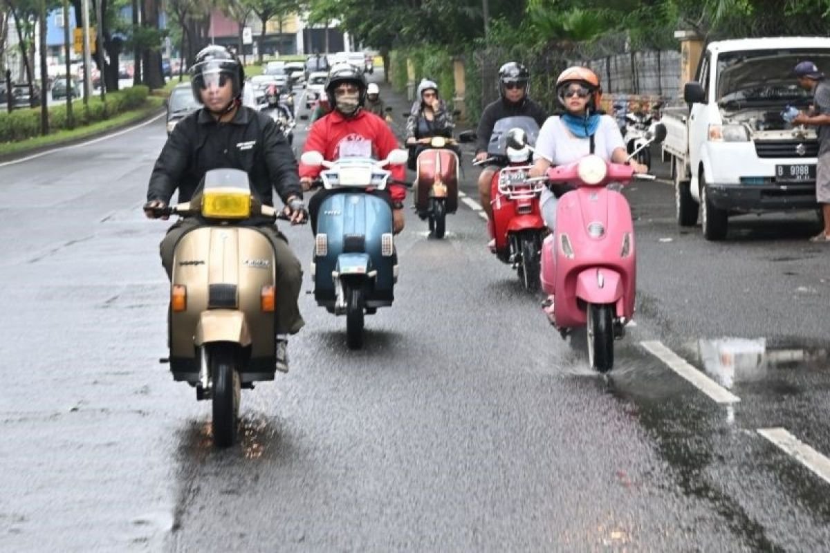 8 pendorong vespa matic brebet pada waktu digas, kadang tiada disadari