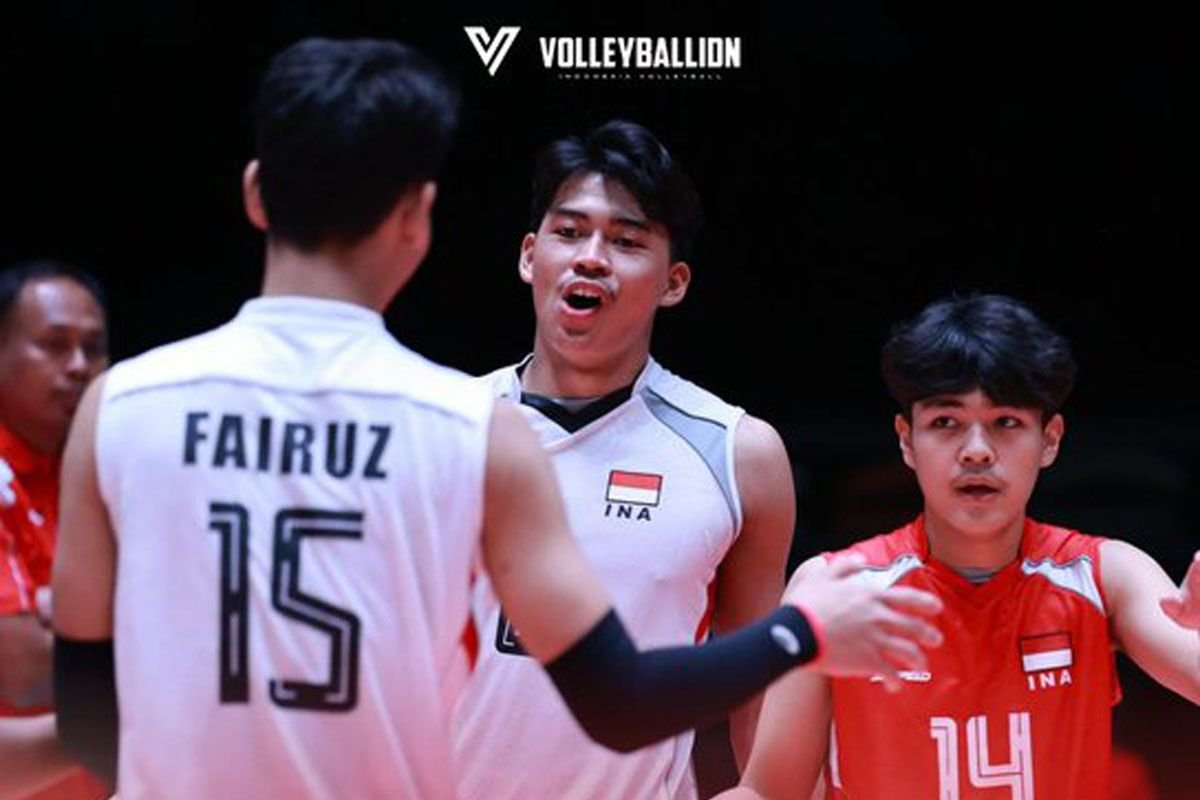 Timnas voli U18 Indonesi tekuk Bahrain 3-0 kunci sikap 10 besar