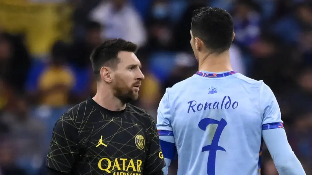 Cristiano Ronaldo dan Lionel Messi